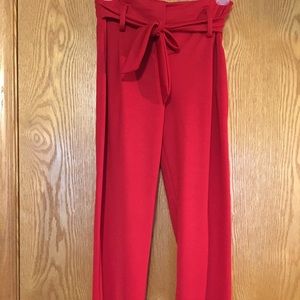 Red Formal Pants